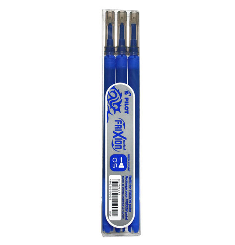 MINA ROLLER 0.5 MM BLEU POINT 3/SET FRIXION PILOT MINA ROLLER 0.5 MM BLEU POINT 3/SET FRIXION PILOT